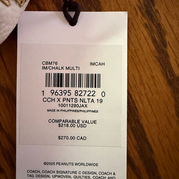 NWT Coach X Peanuts Nolita 19 Purse - Picture 4 of 13